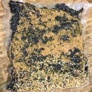 500g Rong biển cháy tỏi mè hút chân không