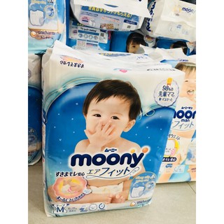 Tã quần/Tã dán cao cấp Moony M58/L44(B/G)/ XL38 (B/G) và S84/ M64/ L54/xxl26