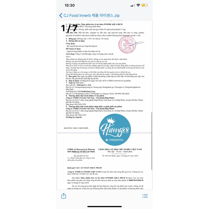 Viên uống cấp nước Innerb Aqua Rich 70 viên | BigBuy360 - bigbuy360.vn