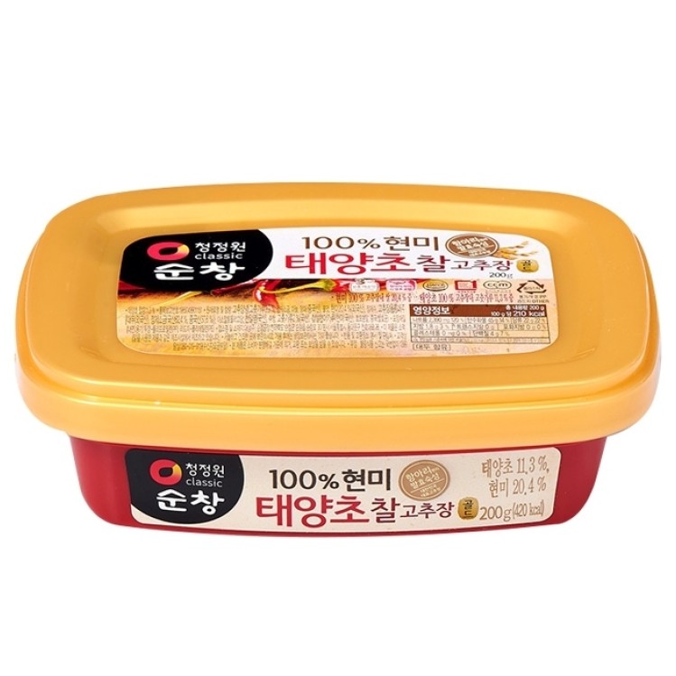 Tương Ớt Gochujang Gạo Lứt Chungjungone 200G