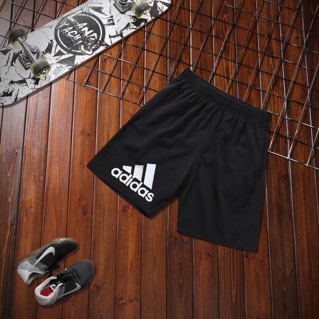 Adidas Quần short thể thao nam mùa hè | Co giãn, nhanh khô và thoải máiRộng rãi, thoáng khí và thấm hút mồ hôi