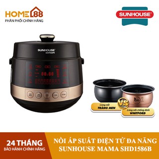 Nồi áp suất điện tử đa năng SUNHOUSE MAMA SHD1586B chính hãng giá tốt