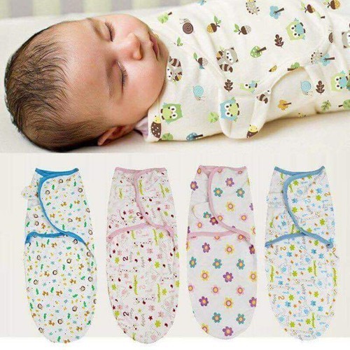 Quấn Chũn, Ủ Kén Sơ Sinh SwaddlerMe Cotton Giữ Ấm Cho Bé