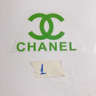Sticker ủi,patch ủi,hình ủi logo cha-nel