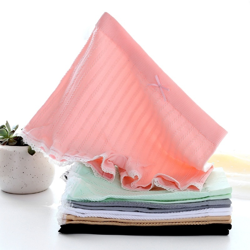 Quần Lót An Toàn Không Đường May Phối Ren Quyến Rũ Cho Nữ