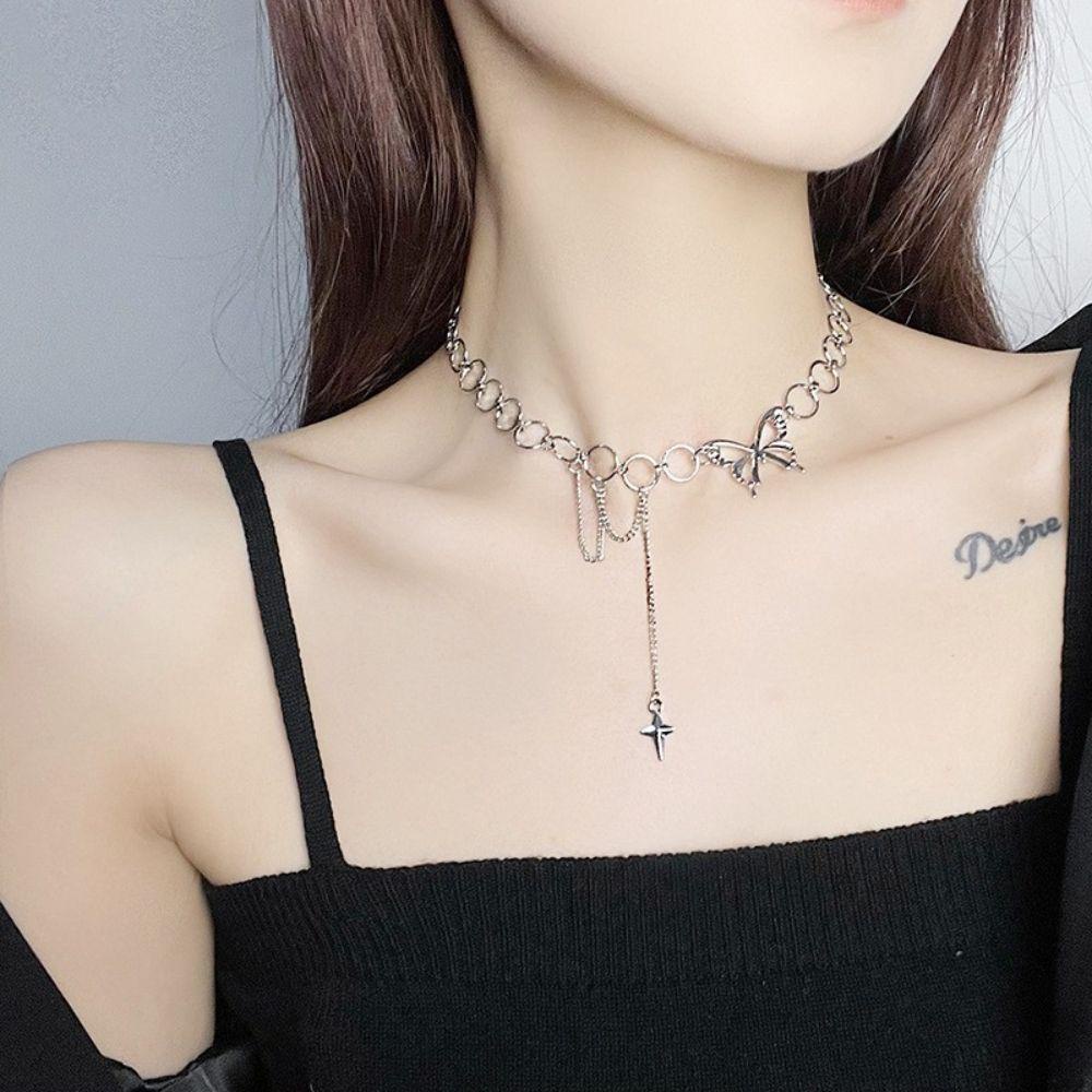 Vòng cổ Kiểu Dáng Đơn Giản Phong Cách Hàn Quốc Thời Trang