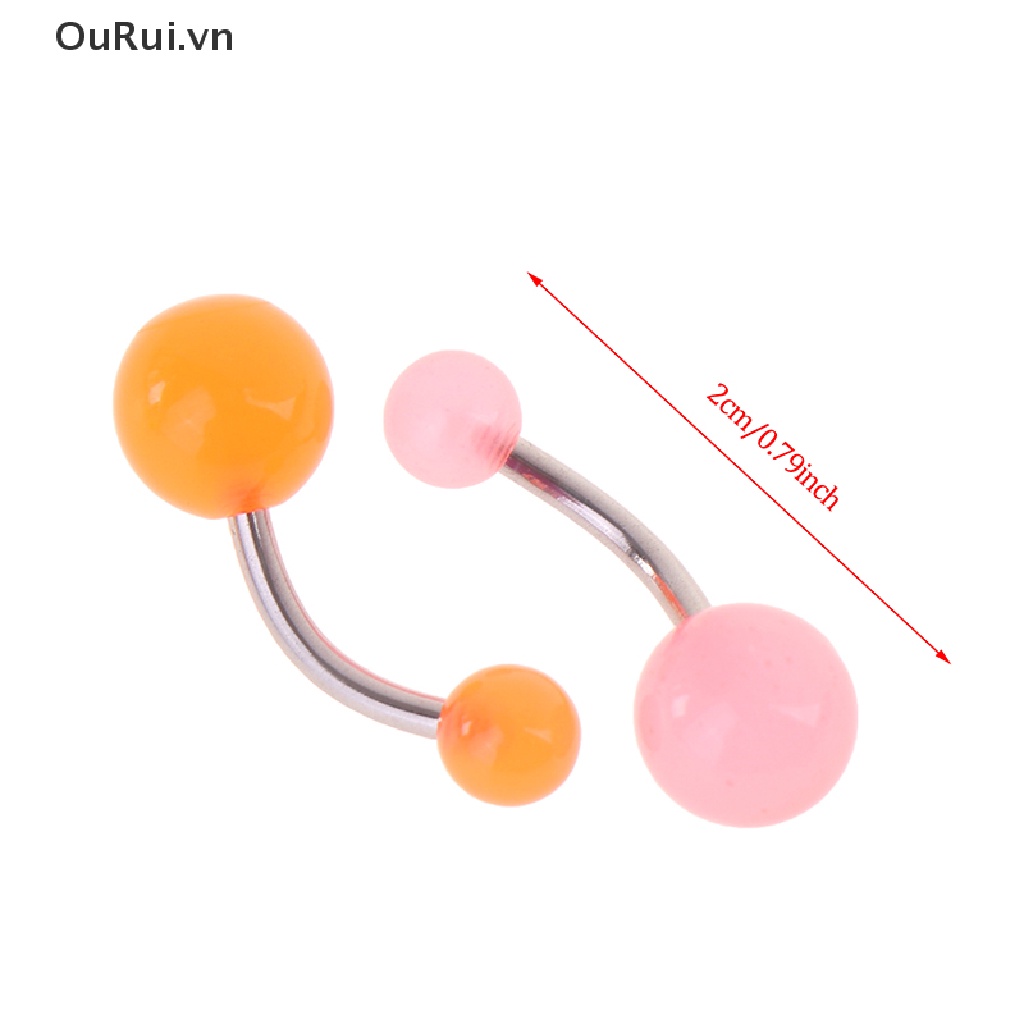 Bộ 10 Khuyên Rốn Dạ Quang Thời Trang