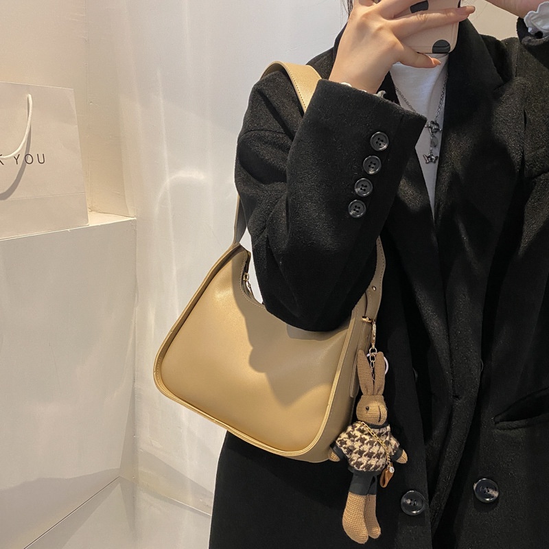 Túi đeo vai hình vuông cỡ nhỏ thời trang retro cho nữ 2021