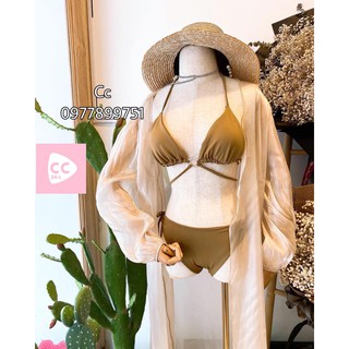 bikini 2 mảnh basic buộc dây