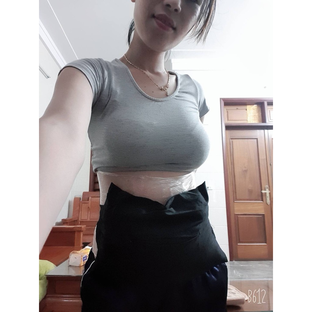 Đai Quấn Muối Chườm Sau Sinh Cho Mẹ - Dài 1,2 Mét Có Khóa Kéo