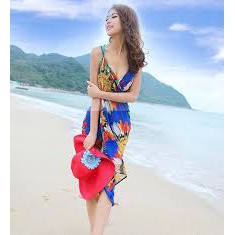 Khăn Voan Đi Biển 2 Dây