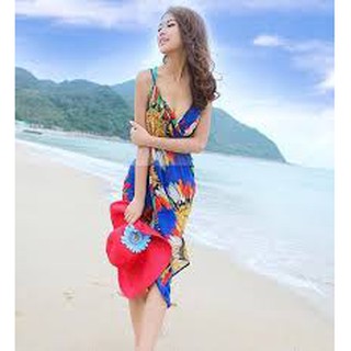 Khăn Voan Đi Biển 2 Dây