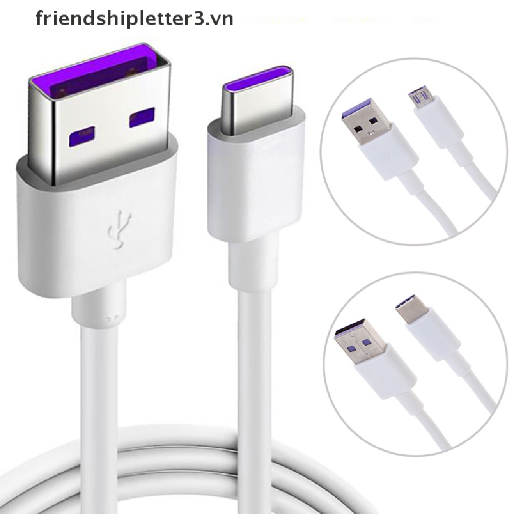 Dây Cáp Sạc Nhanh / Truyền Dữ Liệu Micro USB / Type-c 5A Cho Điện Thoại Android