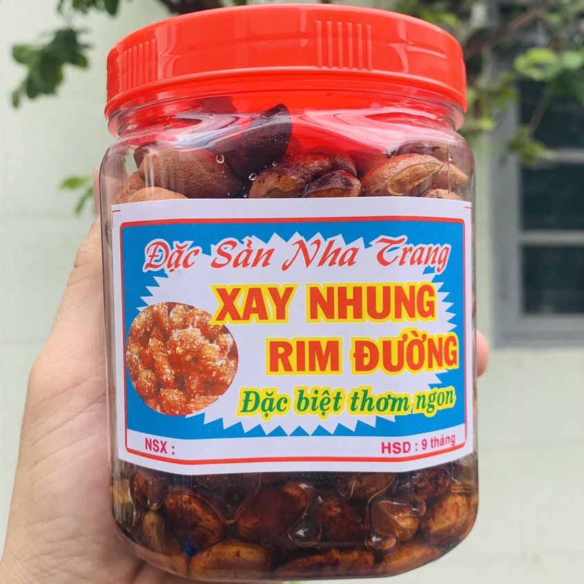 Xay nhung Lắc Ớt - Xay nhung rim đường Hũ 300gram