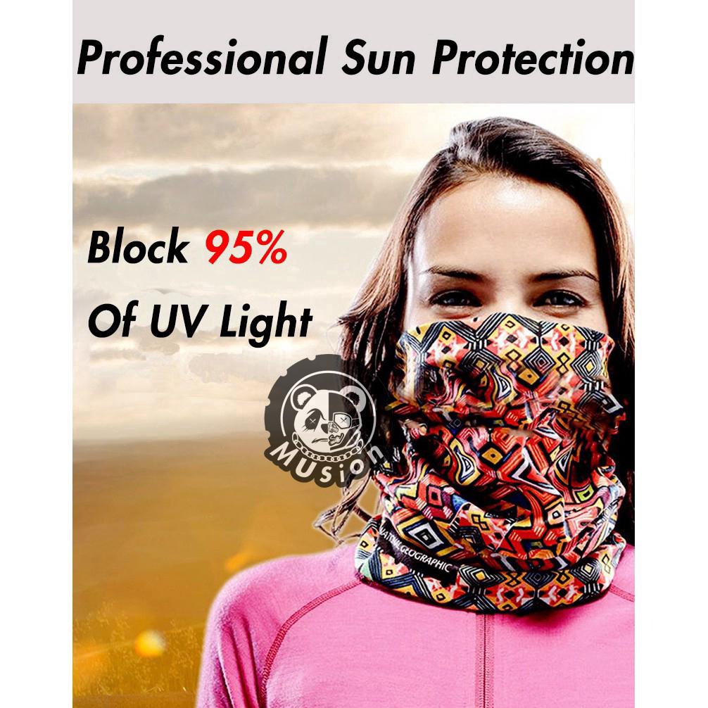 Khẩu trang đi phượt đa năng ngăn ngừa bụi chống tia UV thấm mồ hôi họa tiết đầu lâu độc đáo ( hàng sẵn )