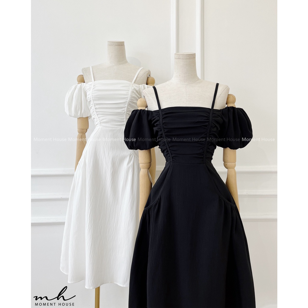 Đầm 2s bo chun 2 bên, che bắp tay tốt, có túi 2 bên, hàng may 2 lớp (JOSIE DRESS)