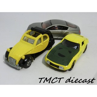 Mô hình 1/64 Tomica Citroen 2CV (Tomy UK -F39)- Toyota 2000GT Macdonald's - Bentley Contiental GT - Made in China