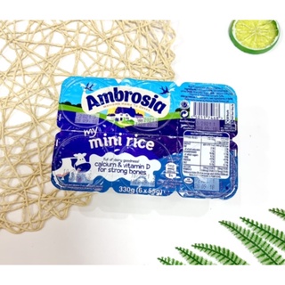 VÁNG SỮA AMBROSIA CHO BÉ TỪ 6M+ (6*55G)