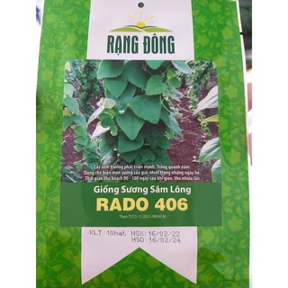 Hạt giống lá sương sâm lông rado 406 gói 10 hạt