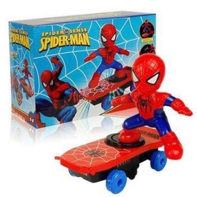 ĐỒ CHƠI NGƯỜI NHỆN SPIDERMAN DI CHUYỂN CÓ ĐÈN.