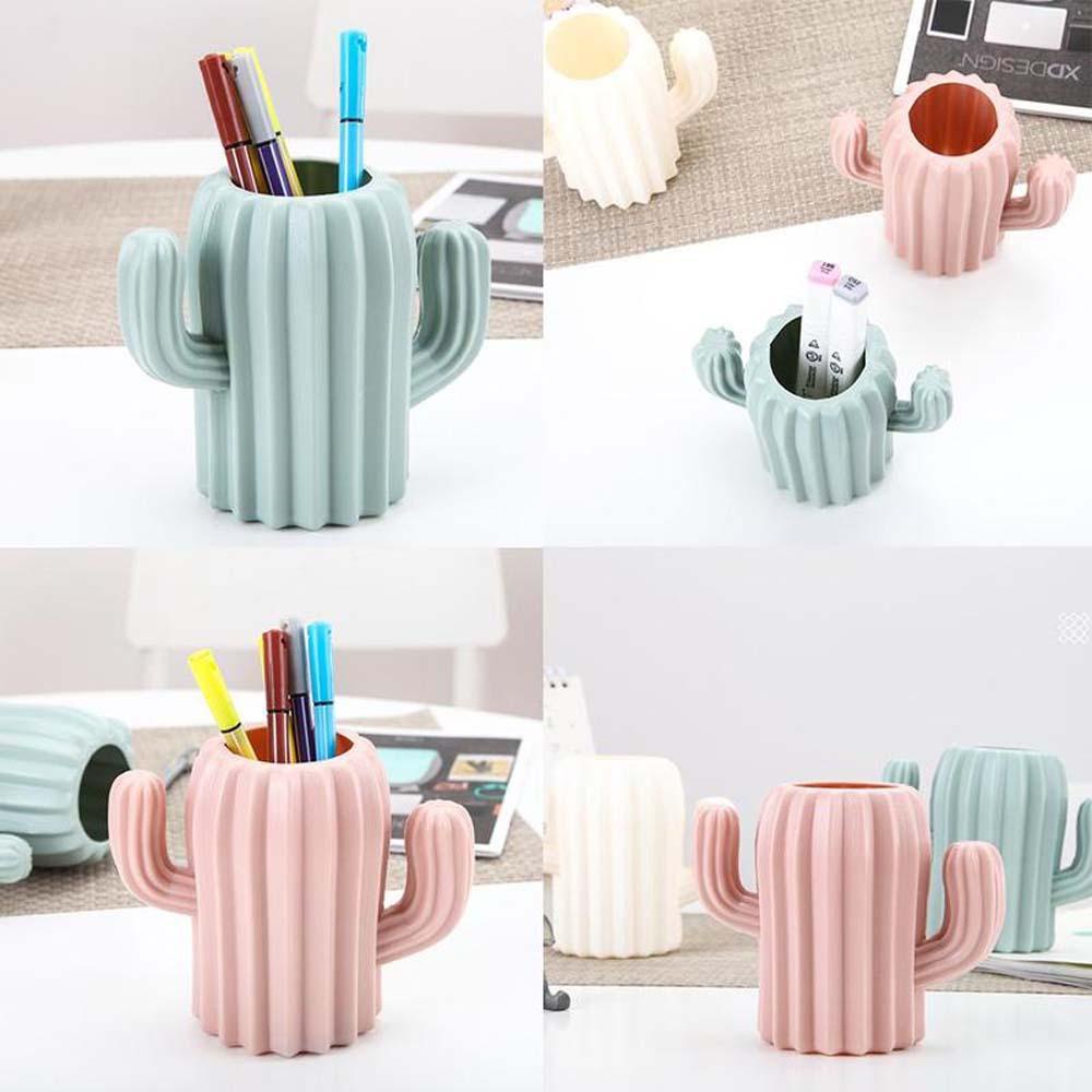 Giá Đỡ Bút / Cọ Trang Điểm Để Bàn Thiết Kế Sáng Tạo Dễ Thương