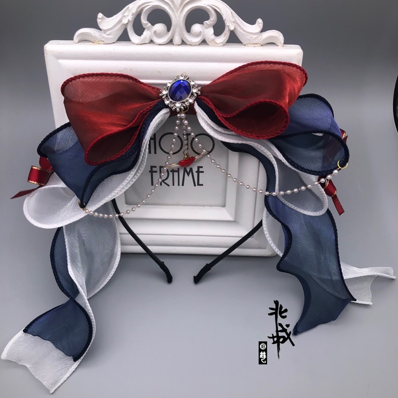 Băng Đô Ren Xếp Ly Thanh Lịch Nhiều Kiểu Dáng Phong Cách Lolita