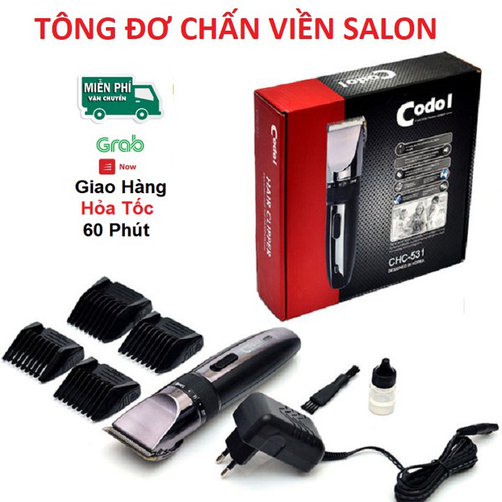 Tông Đơ Codol 531 Hàn Quốc, Và Bộ Kéo Cắt Tỉa Tóc - Tăng Đơ Cắt Tóc Gia Đình Và Cho Trẻ Em