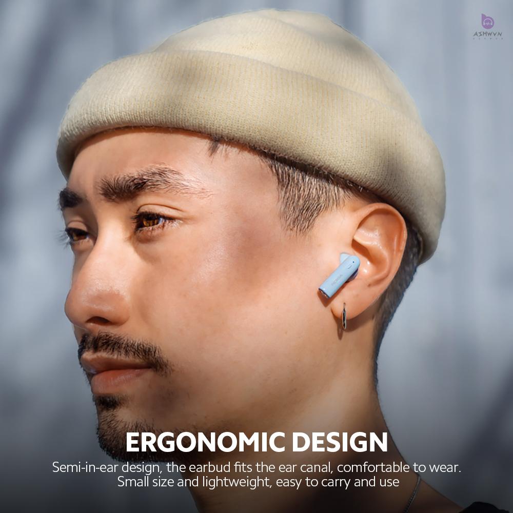 Tai nghe bluetooth không dây NOKIA E3101 màu xanh dương