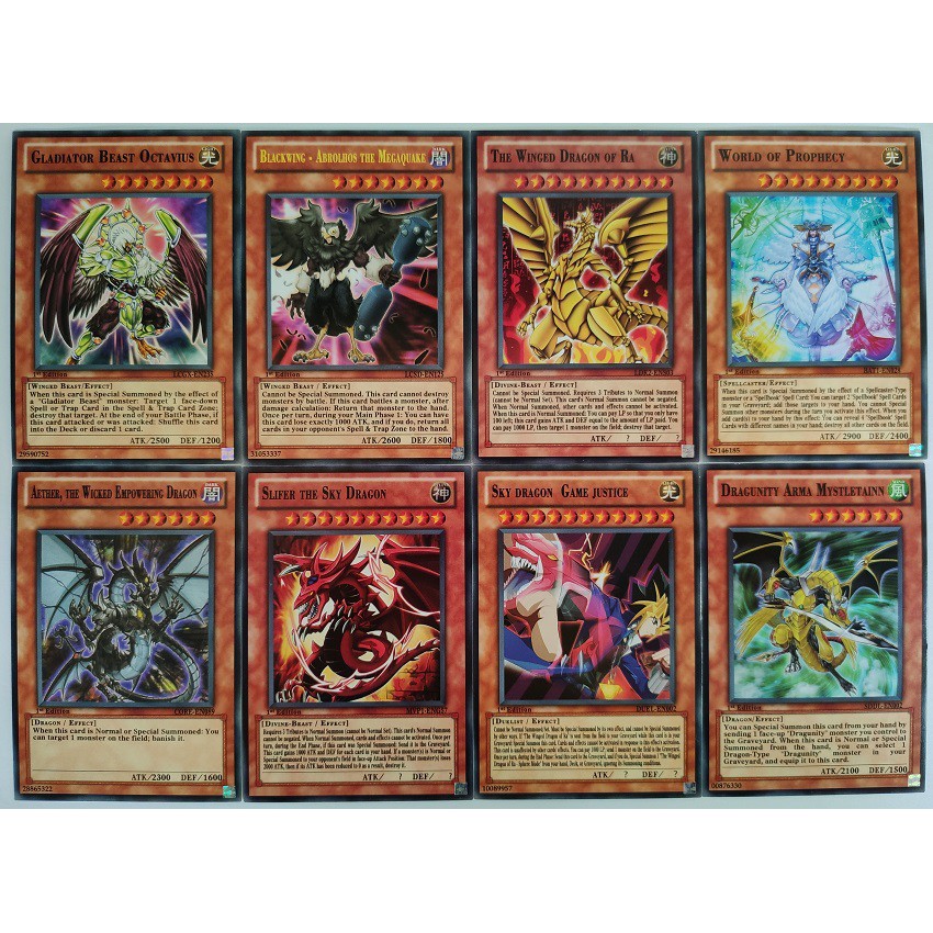 Bộ Thẻ Bài Yugioh 41 Thẻ Hộp Sắt Trading Card Game Thẻ Tiếng Anh Cao Cấp