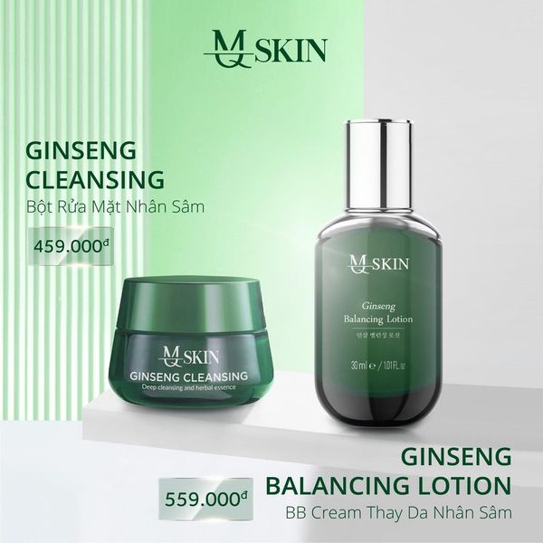 COMBO Kem tái tạo da BB Cream + Bột Rửa Mặt MQ SKIN (Hàng Chính Hãng)