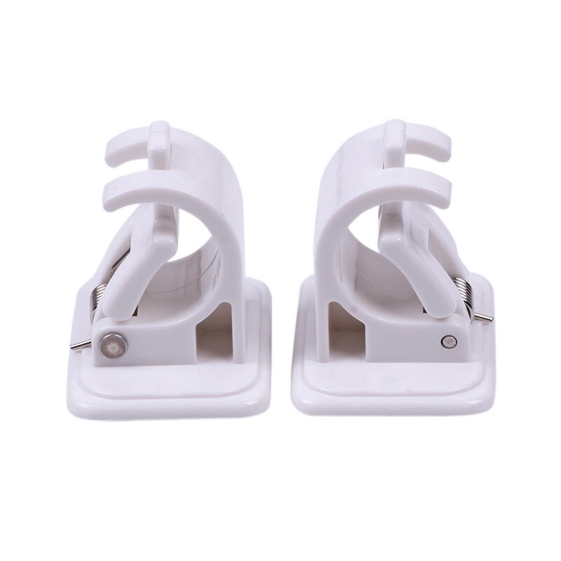 Set 2 kẹp giữ thanh treo rèm tiện lợi