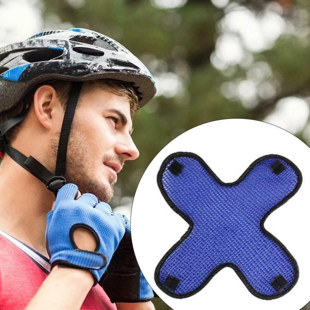 Đệm Lót Mũ Bảo Hiểm Làm Mát Chữ X Thông Dụng Bằng Sợi Microfiber Thông Dụng Cho Xe Máy
