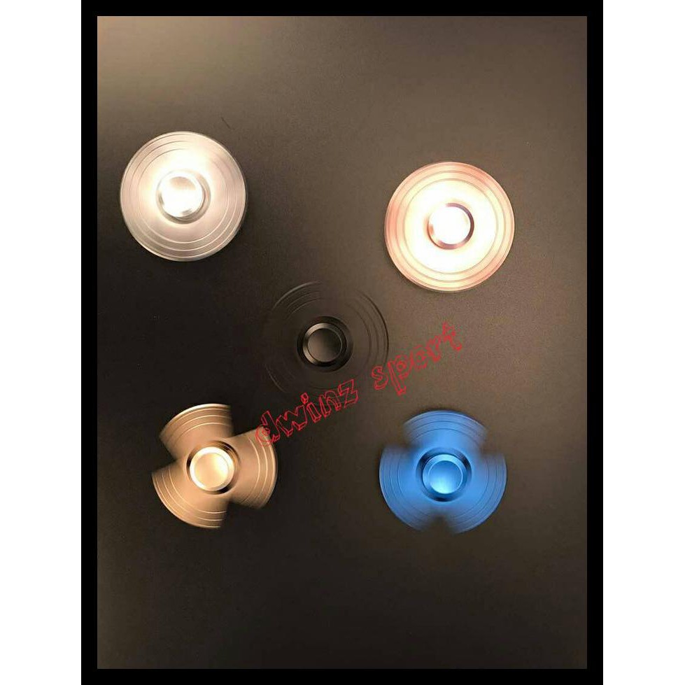 Con Quay Đồ Chơi Fidget Spinner Bằng Kim Loại Nhôm Cao Cấp