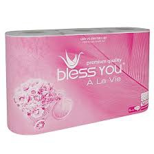 Lốc 6 Cuộn Giấy Vệ Sinh Cao Cấp Bless You À La Vie 2 Lớp