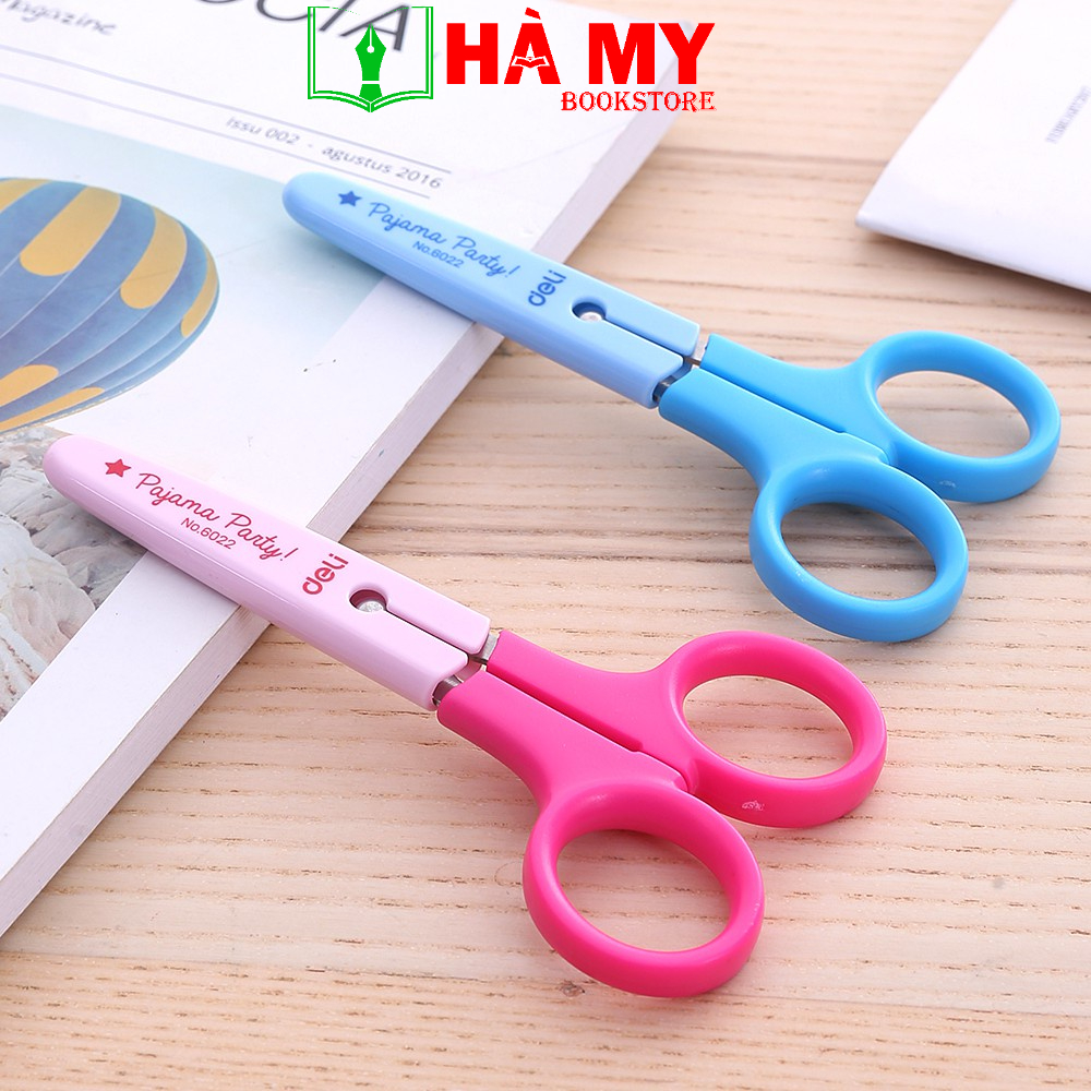 [Hỏa Tốc] Kéo thủ Công Deli mã 6022 dài 121mm- Hàng chính hãng Deli