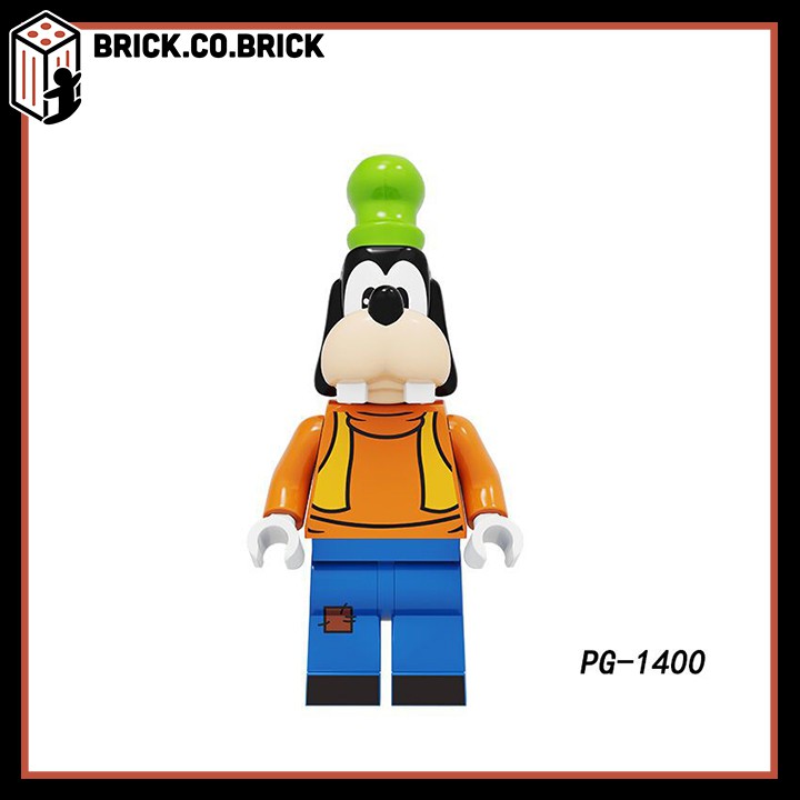 Đồ chơi lắp ráp minifigure mô hình nhân vật hoạt hình disney chú gấu Đồ chơi cho bé PG1400