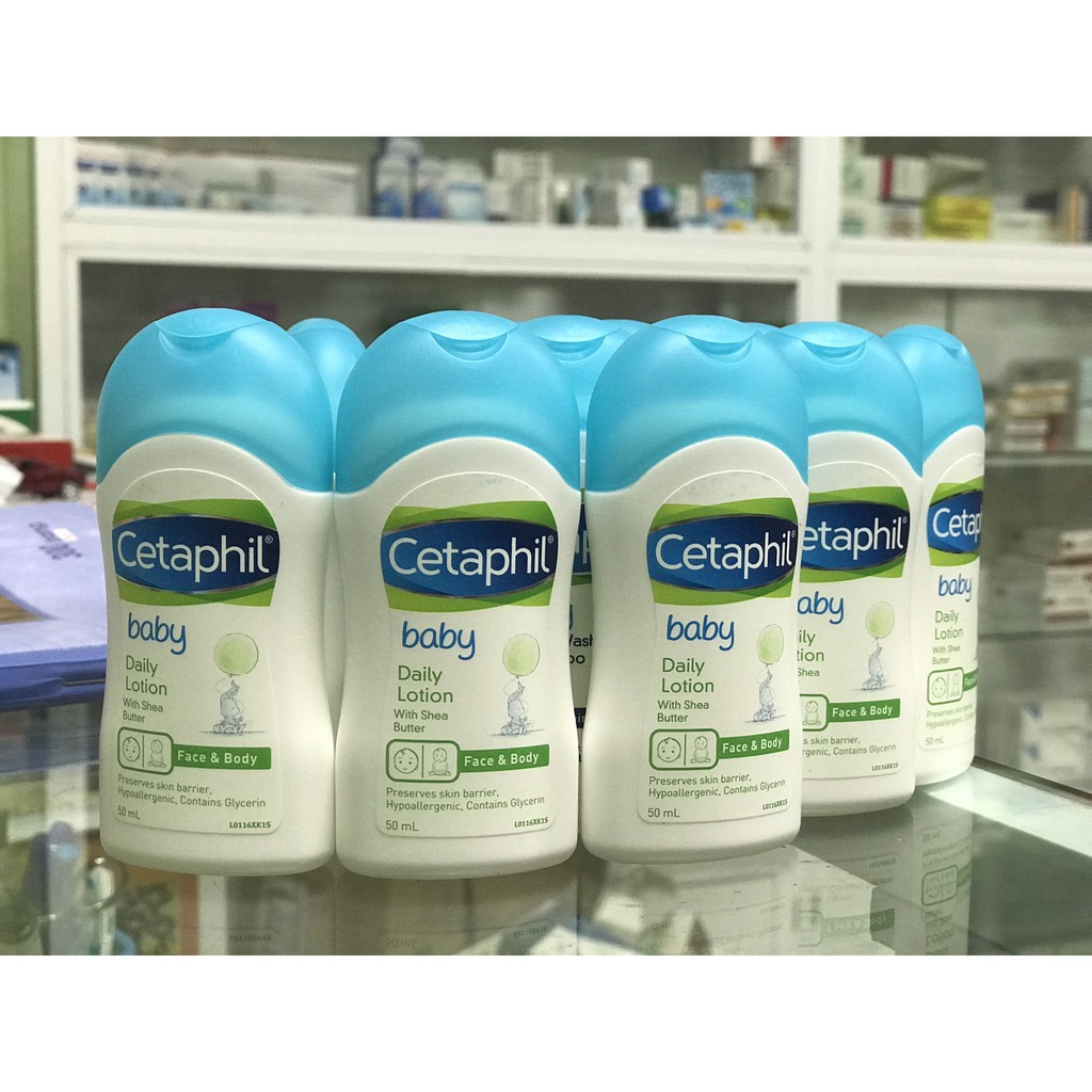 Sữa tắm gội Cetaphil Baby 2 trong 1 cho bé 50ml (hàng chính hãng 100%)