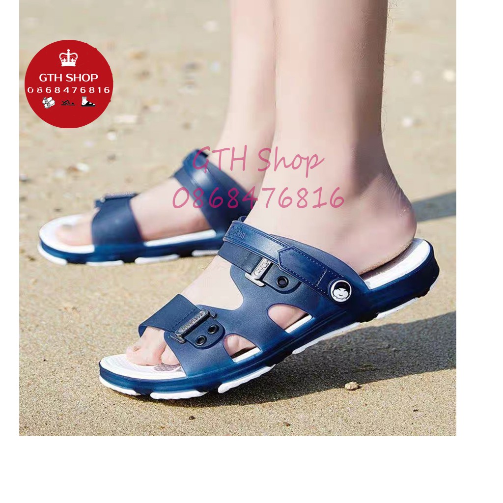 Xăng đan-Quai ngang-Dép Nam Dép quai hậu Sandal Nam nhựa chất lượng cao-GTH SHOP