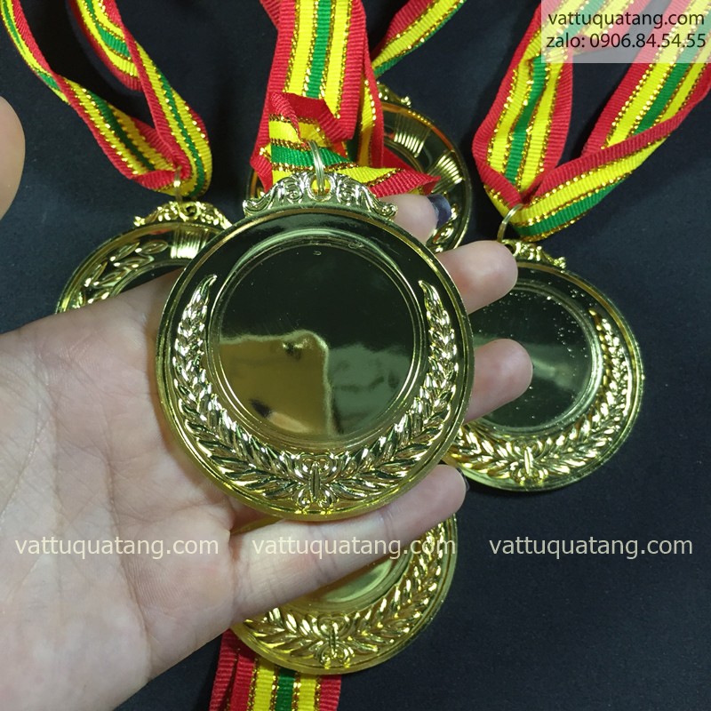 Phôi huy chương bông lúa ba gạch