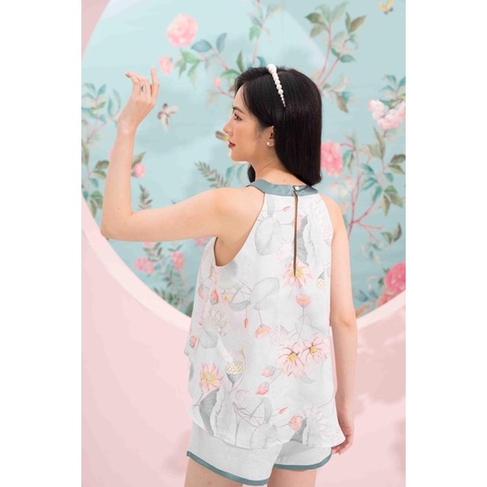 Set Yếm Hải Đường - Midnight Sleepwear