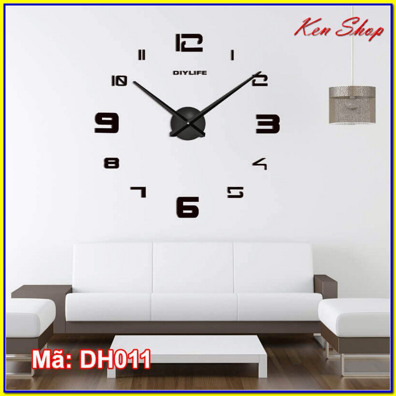 ✴️Đồng hồ dán tường diy style eu cao cấp trang trí nhà cửa, quà tặng tân gia đang Hot - DH011