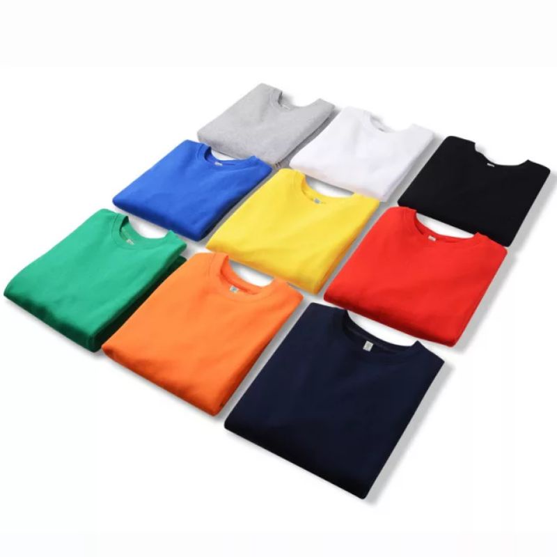 Áo SWEATER nam nữ màu trơn | BigBuy360 - bigbuy360.vn