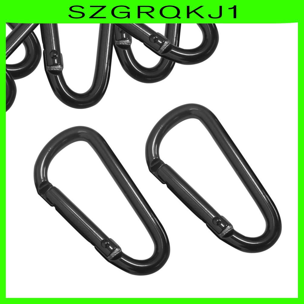 Hàng Có Sẵn 20 Kẹp Bình Nước Karabiner Hình Chữ D