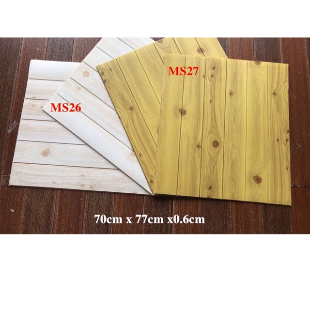 ( Loại 1 ) Xốp dân tường giả vân gỗ siêu đẹp | BigBuy360 - bigbuy360.vn