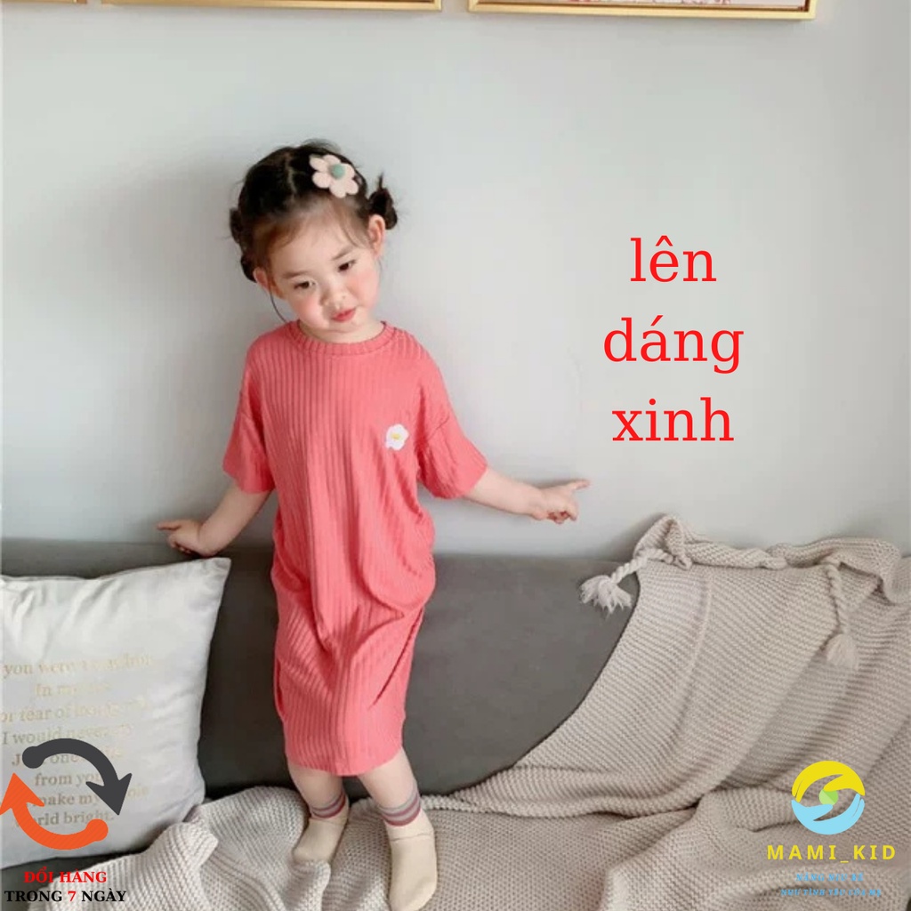 Váy Bé Gái Thun Tăm, Váy Body Cho Bé giãn mạnh, Lên Dáng siêu xinh 12-40kg,Shop  Mamikid
