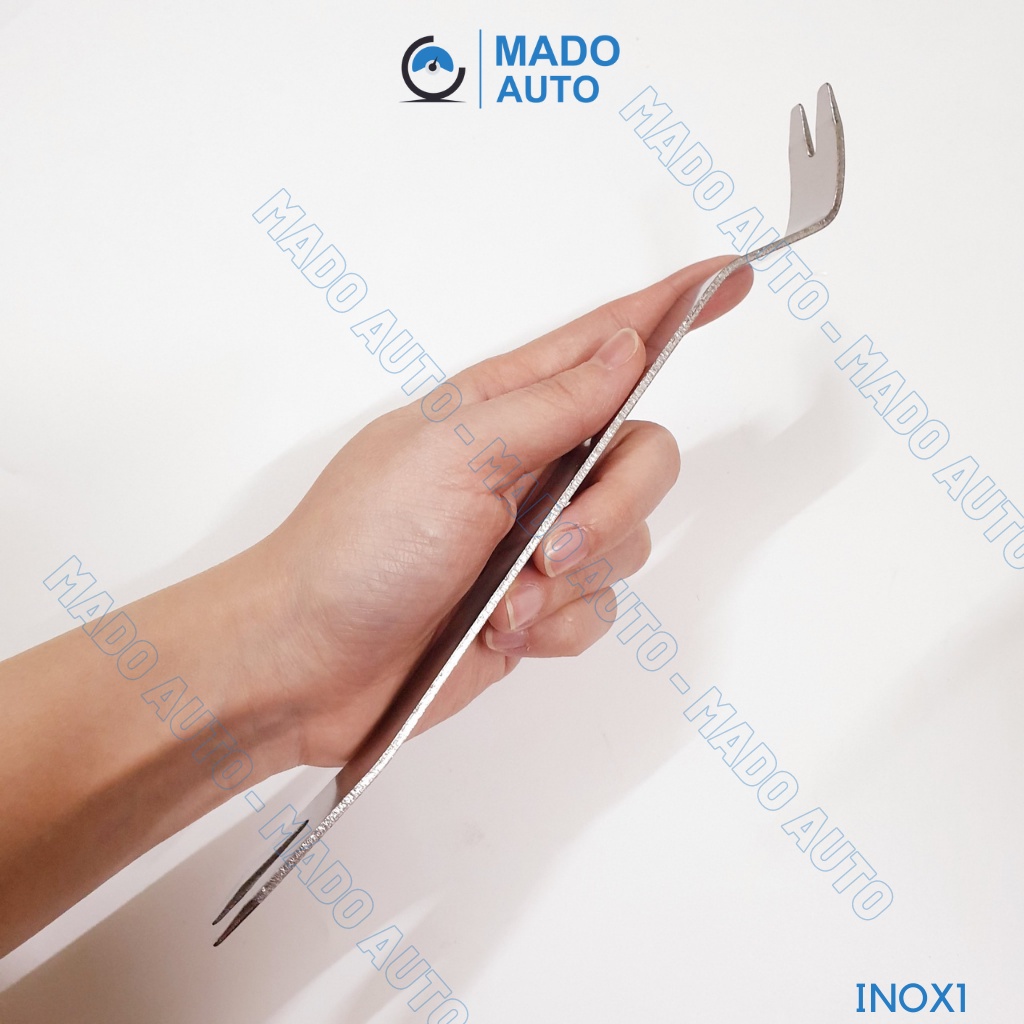 Thanh nạy Inox cậy chốt nở nhựa Taplo Tapoi chuyên dụng MADO Auto INOX1