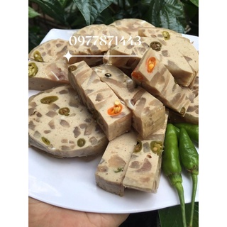 CHẢ DA ỚT XIÊM XANH ĐÒN 500gr loại 1