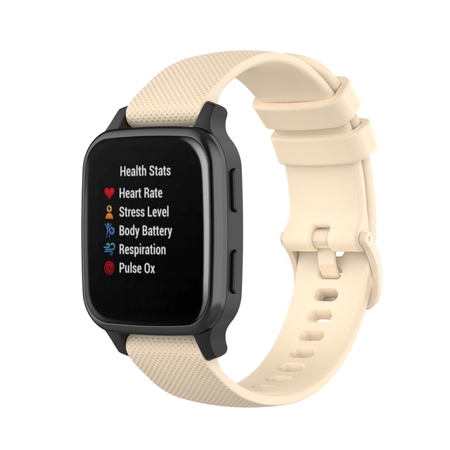 Dây Đeo Silicon 18 20 22mm Cho Garmin Forerunner 255 255S 955 745 245M Venu 2S 2 Plus SQ Vivoactive 3 4 4S