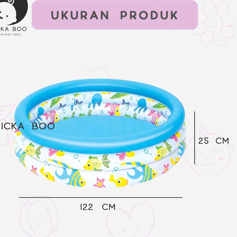 ¯➬ Hồ Bơi Hình Tròn 120Cm Hàng Mới Dành Cho Trẻ Em
