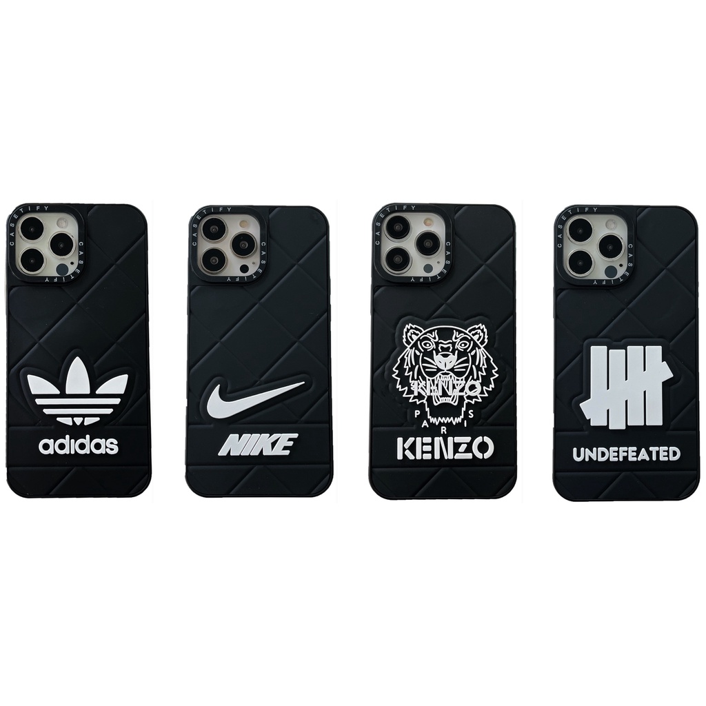 Casetify Ốp Điện Thoại Silicon In LOGO Thương Hiệu Thời Trang Cho iPhone 15 14 13 12 11 Pro Max X XR 7 8 Plus